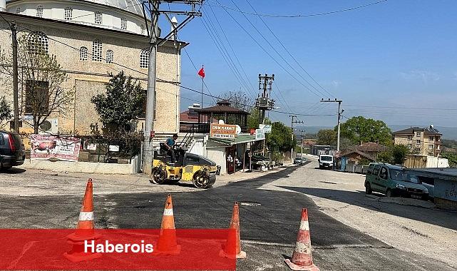 Gebze köylerinde hummalı yol çalışması