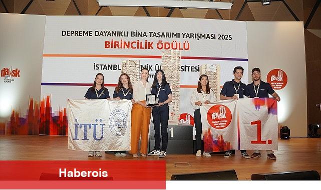 Geleceğin Mühendisleri İstanbul'da Yarıştı, Sarsıntıya En Sağlam Tasarım Ödüllendirildi!