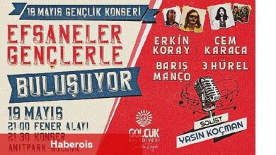 Gölcük'te 19 Mayıs Coşkusu Gençlik Konseri ile Katlanacak