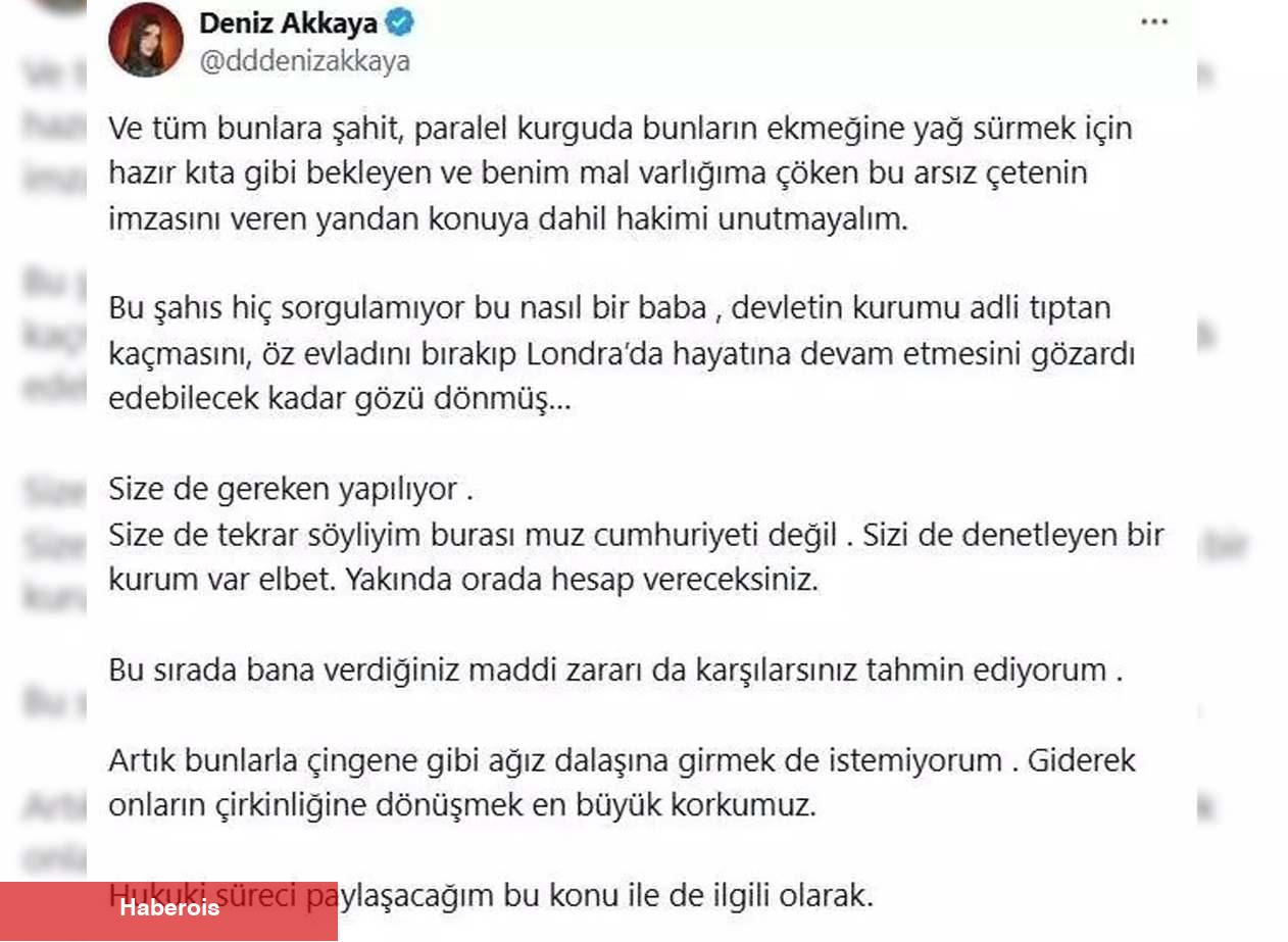 Hakime hakaret davasında karar açıklandı! Deniz Akkaya mahpus cezasına çarptırıldı - Haberois Hakime hakaret davasında karar açıklandı! Deniz Akkaya mahpus cezasına çarptırıldı