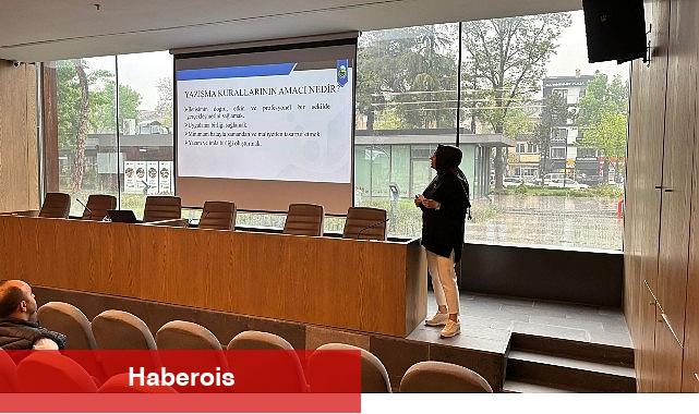 İnegöl Belediyesi'nde Kurum İçi Eğitimler Sürüyor - Haberois İnegöl Belediyesi'nde Kurum İçi Eğitimler Sürüyor