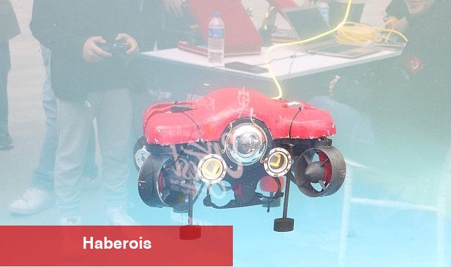 "İnsansız Su Altı Sistemleri Aracı" EnFest'te ilgi görüyor