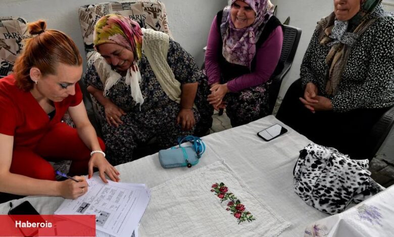 İzmir Bornova'da sıhhat eğitimi köylerde