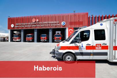İzmir Çiğli'de itfaiyeye çağdaş istasyon