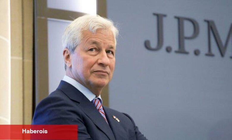 JPMorgan CEO'su Dimon: Tarifelerin tam tesirleri şimdi hissedilmedi