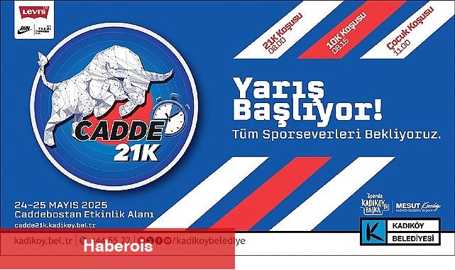 Kadıköy Cadde 10K-21K koşuları için geri sayım başladı.