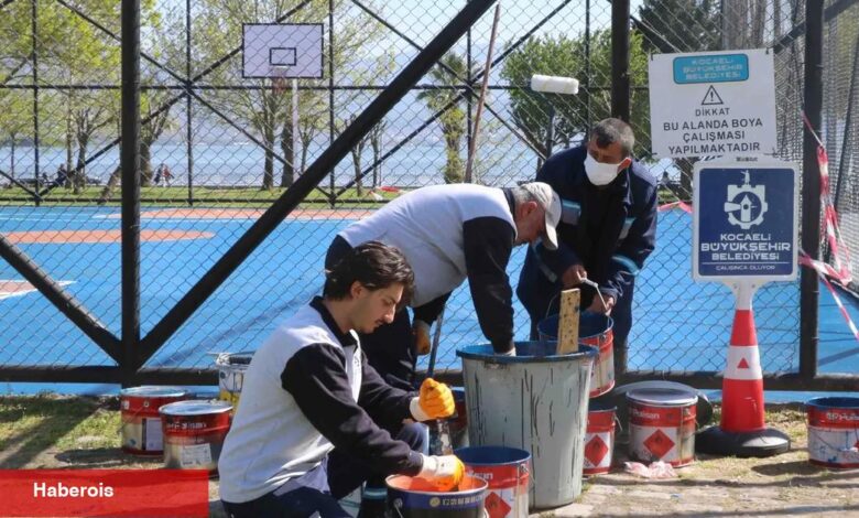 Kocaeli, basketbol alanlarını yeniliyor - Haberois Kocaeli, basketbol alanlarını yeniliyor