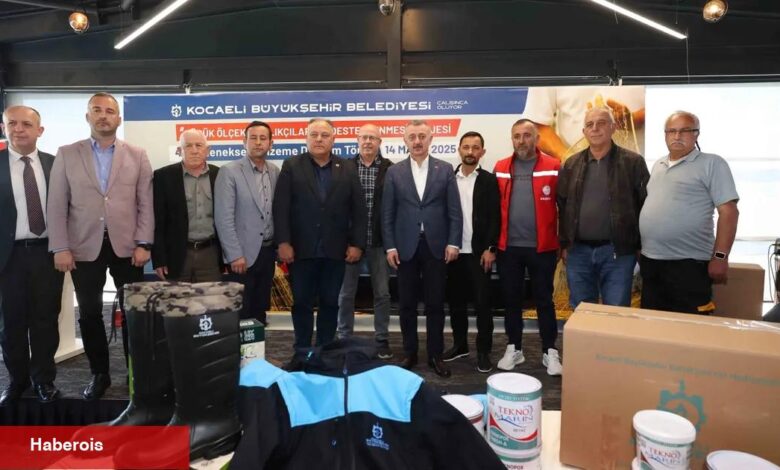 Kocaeli Büyükşehir'den balıkçılığa büyük dayanak