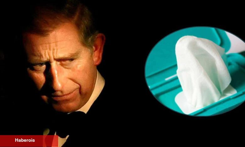 Kral Charles saraydakileri göz hapsine aldı: Islak mendil kullanmak yasak!