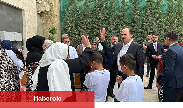 Lider Altay Konya'da Konuk Edilen Gazzeli Ailelerle Buluştu