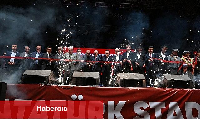 Lider Muhittin Böcek, "Stadyum Kumluca'mıza paha katacak" - Haberois Lider Muhittin Böcek, "Stadyum Kumluca'mıza paha katacak"