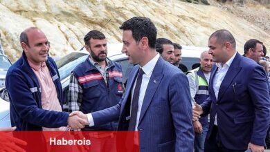 Lider Önal, şantiyede emekçilerle buluştu - Haberois Lider Önal, şantiyede emekçilerle buluştu