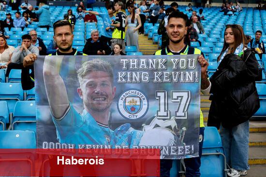 Manchester City taraftarından De Bruyne'ye duygusal veda! - Haberois Manchester City taraftarından De Bruyne'ye duygusal veda!