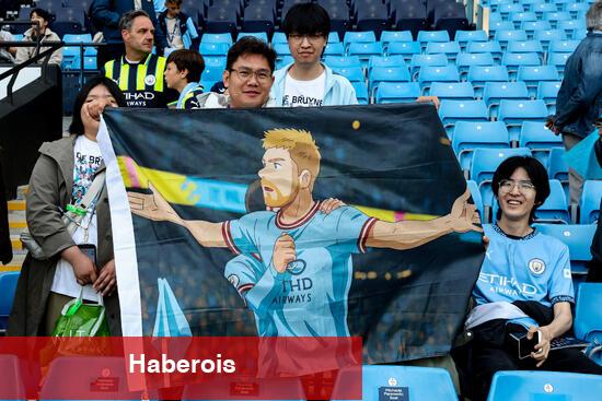 Manchester City taraftarından De Bruyne'ye duygusal veda! - Haberois Manchester City taraftarından De Bruyne'ye duygusal veda!