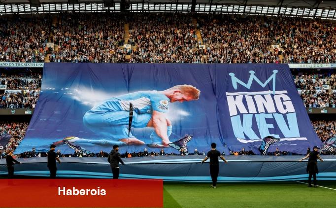 Manchester City taraftarından De Bruyne'ye duygusal veda! - Haberois Manchester City taraftarından De Bruyne'ye duygusal veda!