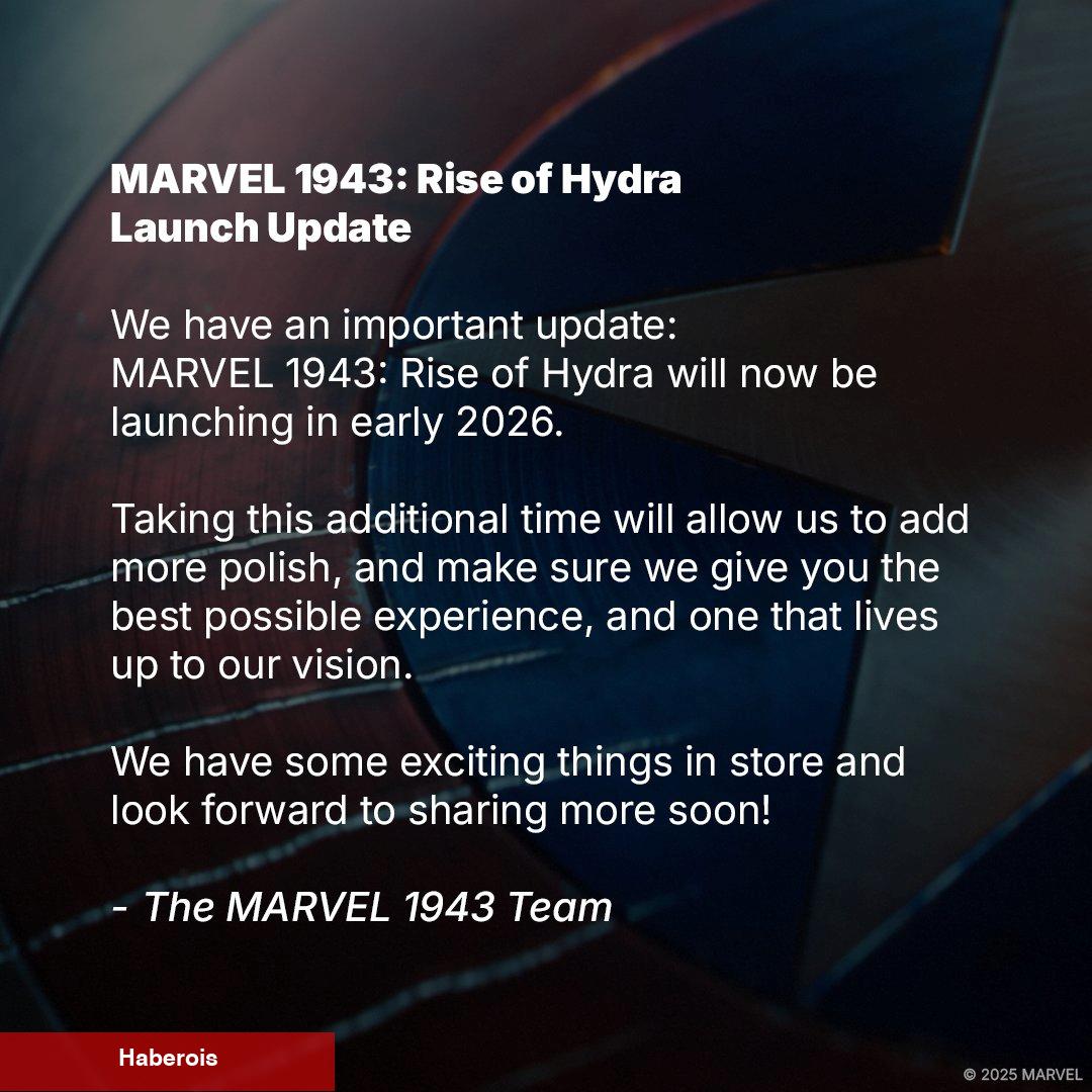 Marvel 1943: Rise of Hydra, 2026'ya Ertelendi - Haberois Marvel 1943: Rise of Hydra, 2026'ya Ertelendi