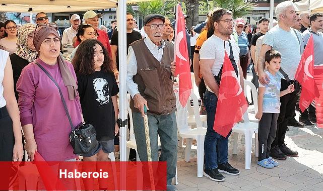 Menemen'de 19 Mayıs coşkusu yaşandı