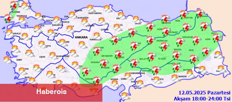 Meteoroloji uyardı! Yeni haftada hava nasıl olacak? - Haberois Meteoroloji uyardı! Yeni haftada hava nasıl olacak?