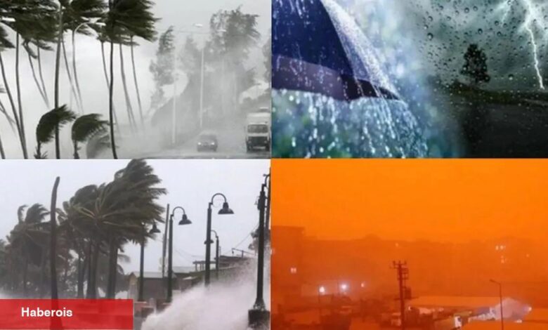 Meteoroloji'den 'kuvvetli' uyarı! - Haberois Meteoroloji'den 'kuvvetli' uyarı!