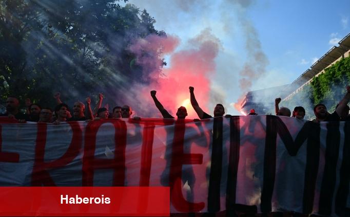 Milan'da idareye protesto! - Haberois Milan'da idareye protesto!