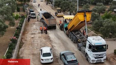 Muğla Büyükşehir Milas Menteş yolunu yeniliyor - Haberois Muğla Büyükşehir Milas Menteş yolunu yeniliyor