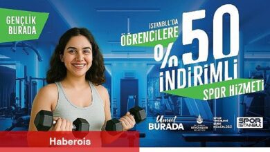 Öğrencilere Yüzde 50 Spor İndirimi