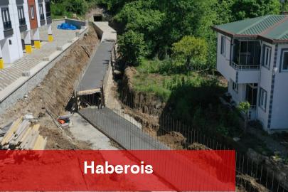 Ordu Altınordu’da alt yapı çalışmaları sürüyor