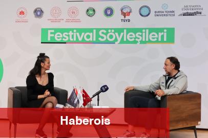 Orhun Ene spor söyleşı̇lerı̇'nde gençlerle buluştu