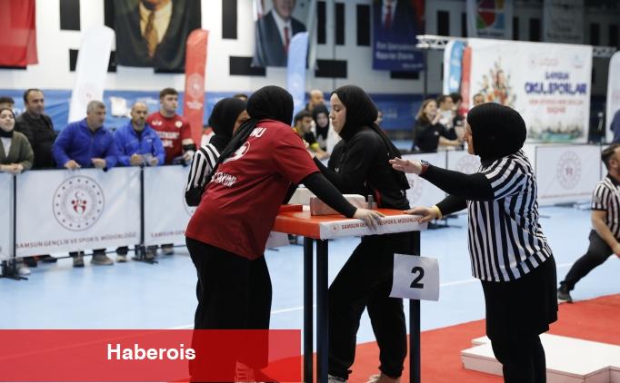 Samsun'da Bilek Güreşi Gençler A Türkiye Birinciliği karşılaşmaları başladı - Haberois Samsun'da Bilek Güreşi Gençler A Türkiye Birinciliği karşılaşmaları başladı