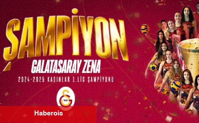 Sutopu bayanlar 1.Ligi'nde şampiyon Galatasaray! - Haberois Sutopu bayanlar 1.Ligi'nde şampiyon Galatasaray!