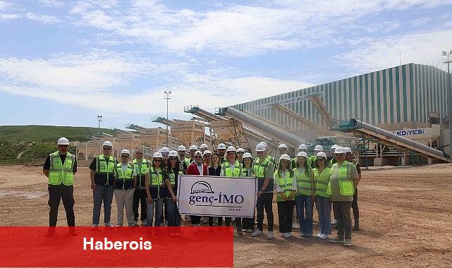 Taş Kırma Tesisi genç mühendisleri ağırladı