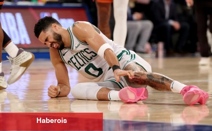 Tatum'ın sakatlığı Celtics'i sarstı, MR çekilecek - Haberois Tatum'ın sakatlığı Celtics'i sarstı, MR çekilecek