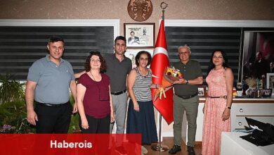 Tekirova Halit Narin İlköğretim Okulu'ndan Lider Topaloğlu'na Ziyaret