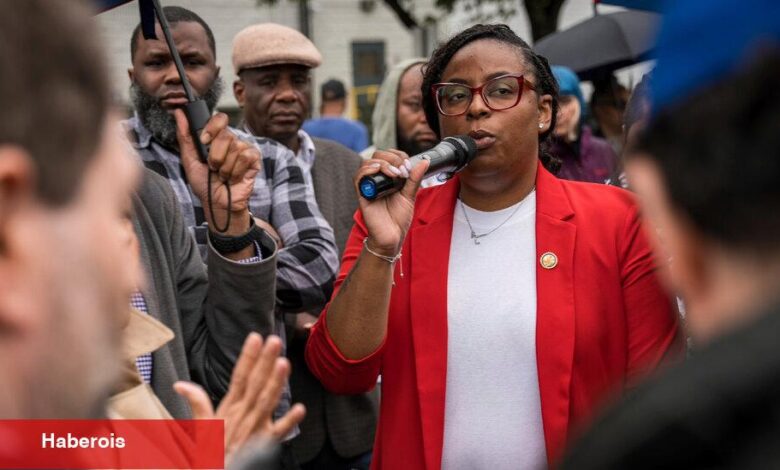 Temsilci McIver, Newark Ice Center'ın dışındaki çatışmaya saldırı ile suçlandı