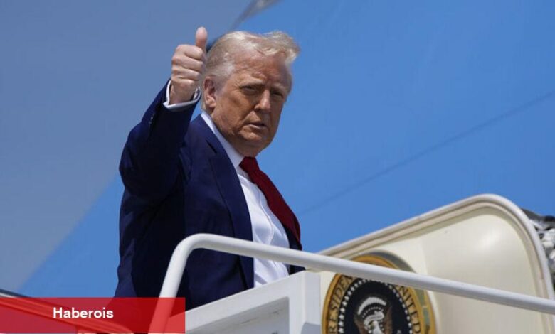 Trump: Çin'le bir muahede yapacağımızı umuyorum