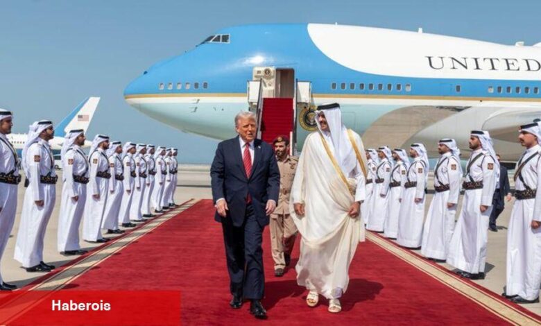 Trump: Katar Boeing'e 160 uçak siparişi verdi - Haberois Trump: Katar Boeing'e 160 uçak siparişi verdi