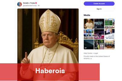 Trump Papalığa el attı