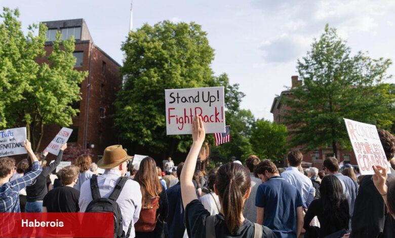 Trump'ın saldırıları derinden bölünmüş bir Harvard'ı iyileştirmeye yardımcı oldu - Haberois Trump'ın saldırıları derinden bölünmüş bir Harvard'ı iyileştirmeye yardımcı oldu