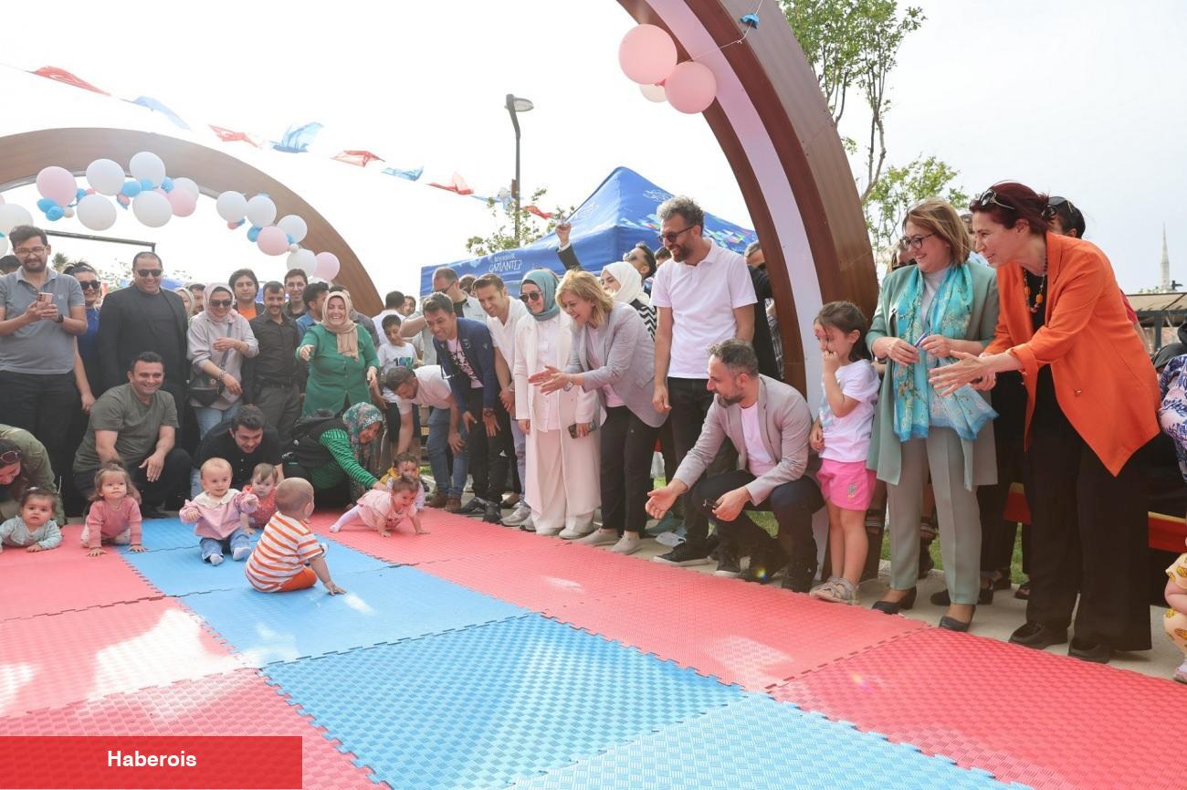 Türkiye’nin birinci Anne-Bebek şenliği tamamlandı: Renkli anlar dolu dolu yaşandı