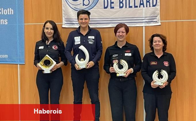 Ulusal bilardocu Gülşen Degener, İspanya'da gümüş madalya kazandı - Haberois Ulusal bilardocu Gülşen Degener, İspanya'da gümüş madalya kazandı