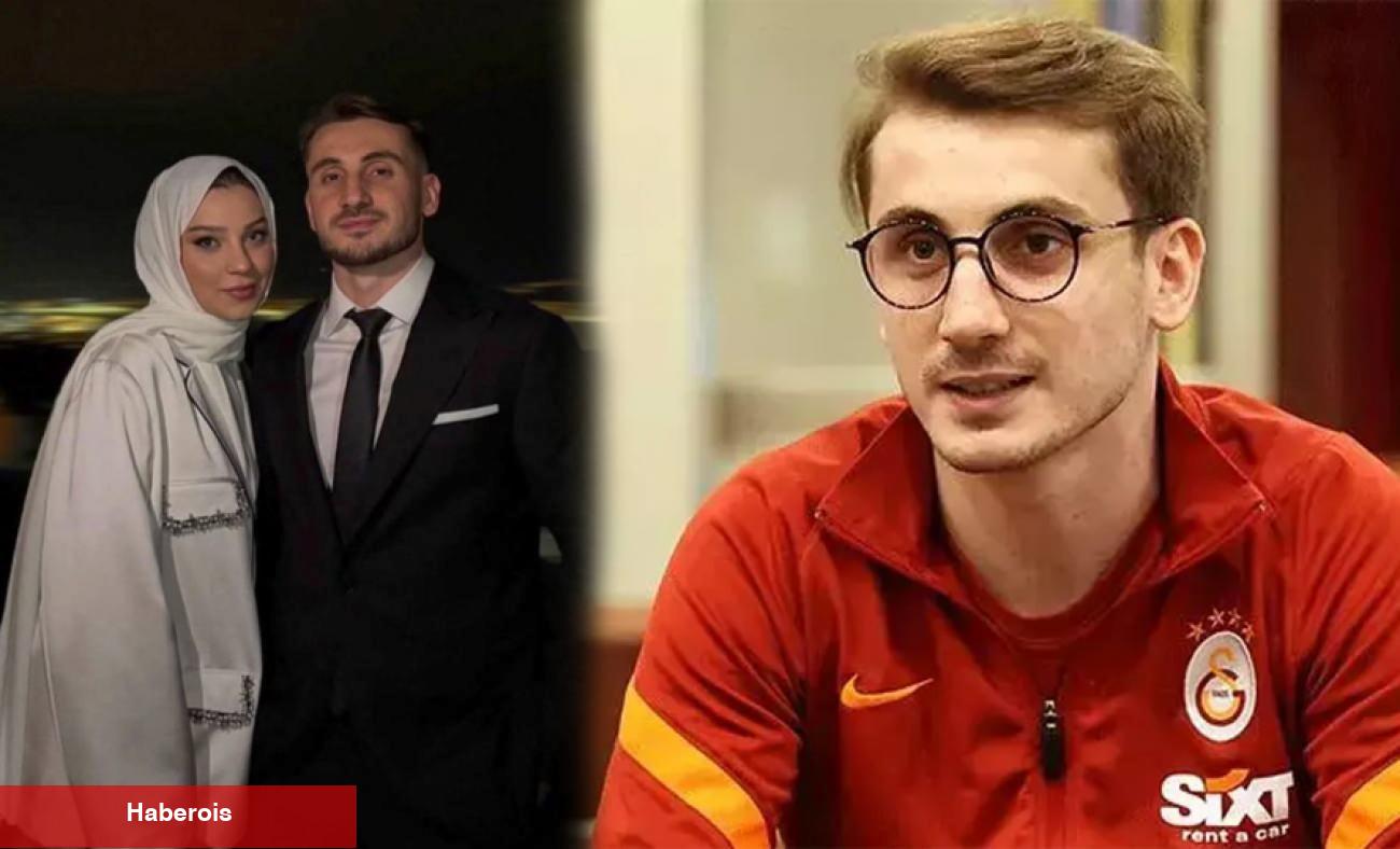 Ulusal futbolcu Kerem Aktürkoğlu evlendi