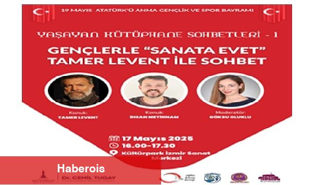 "Yaşayan Kütüphane Sohbetleri" Tamer Levent ile başlıyor - Haberois "Yaşayan Kütüphane Sohbetleri" Tamer Levent ile başlıyor