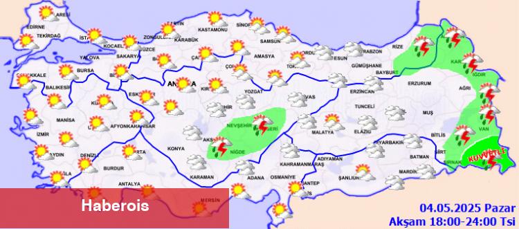 Yurt genelinde sıcaklıklar artacak - Haberois Yurt genelinde sıcaklıklar artacak