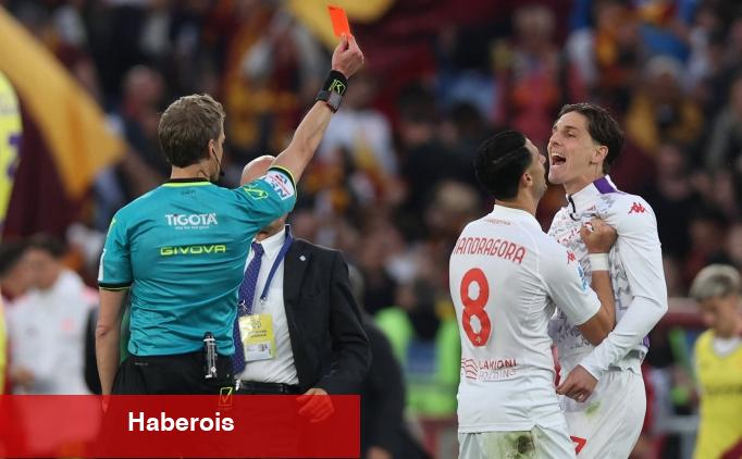 Zaniolo'ya 2 maç men cezası!