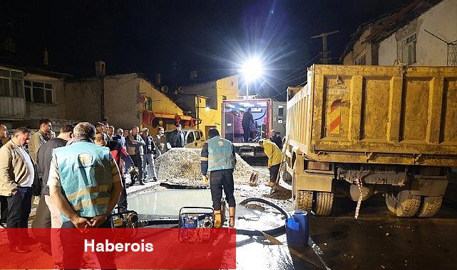 1200'lük Çelik Boru Arızası Kısa Müddette Giderildi… - Haberois 1200'lük Çelik Boru Arızası Kısa Müddette Giderildi…