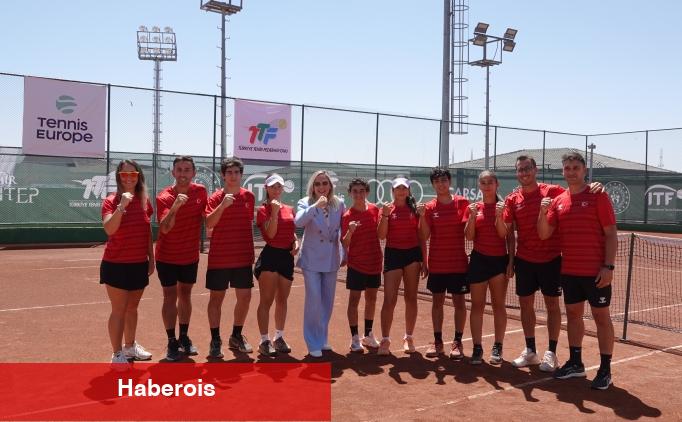 14 Yaş Kız ve Erkek Tenis Ulusal Grupları, Avrupa Yaz Kupası Finalleri'ne katılmaya hak kazandı