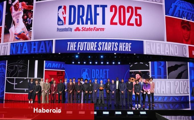 2025 NBA Draftı'nda birinci 3 sıra Flagg, Harper ve Edgecombe oldu! - Haberois 2025 NBA Draftı'nda birinci 3 sıra Flagg, Harper ve Edgecombe oldu!