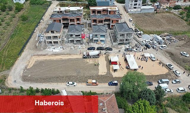Aksungur Spor Tesisi için birinci harç döküldü - Haberois Aksungur Spor Tesisi için birinci harç döküldü
