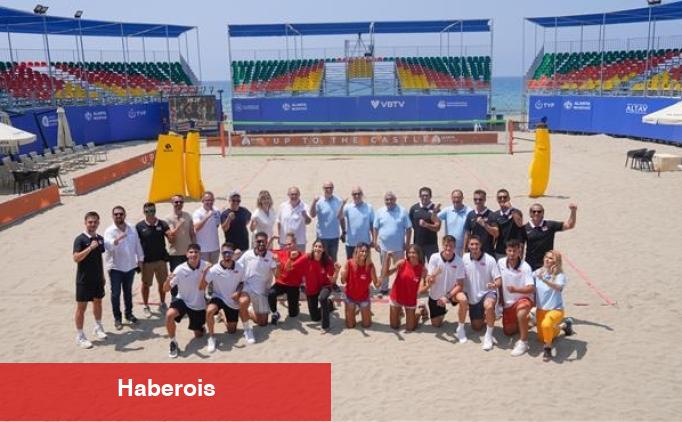 Alanya'da Dünya Plaj Voleybolu heyecanı yaşanacak!
