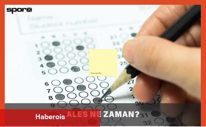 ALES 2 ve ALES 3 sınavı ne vakit? 2025